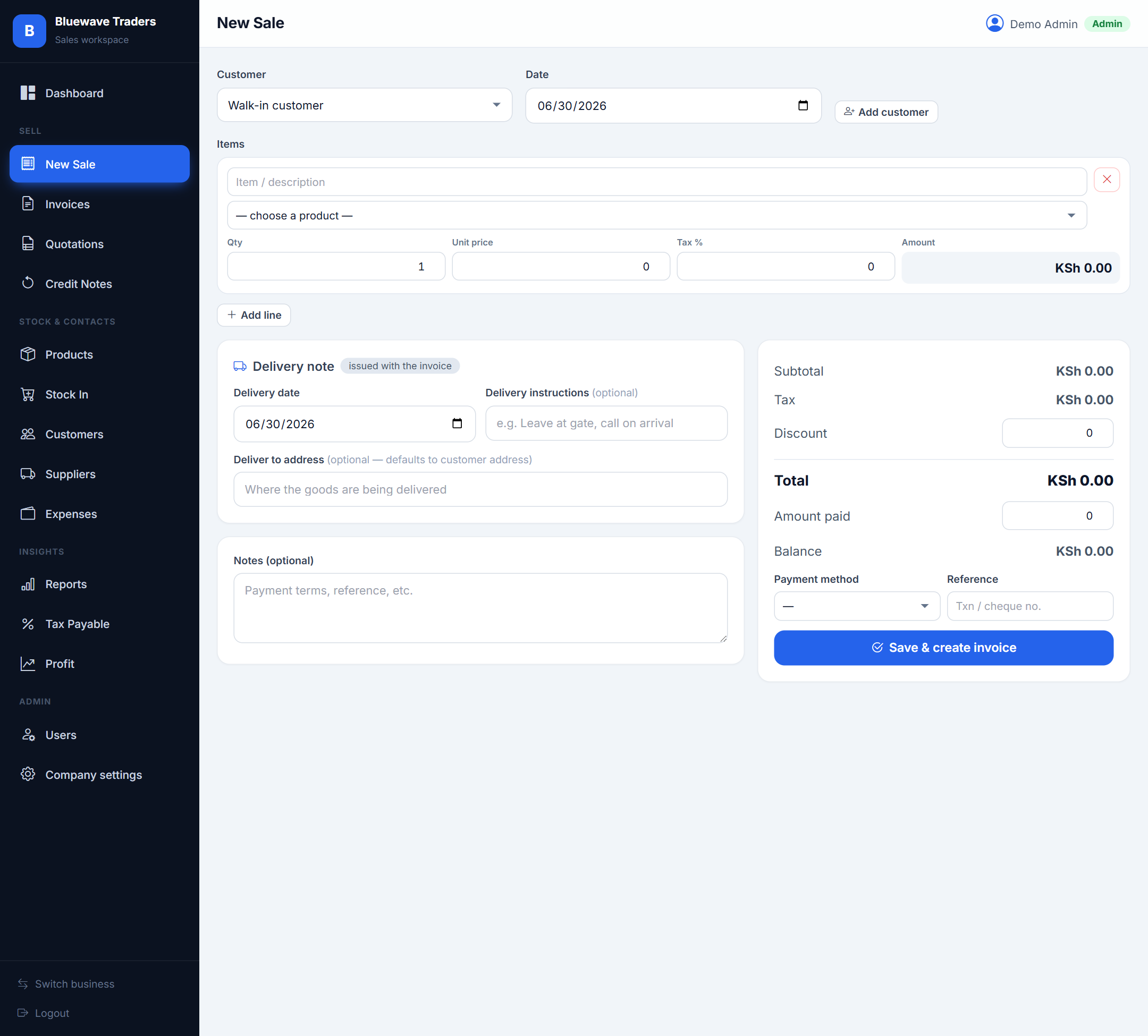 Making a sale screenshot